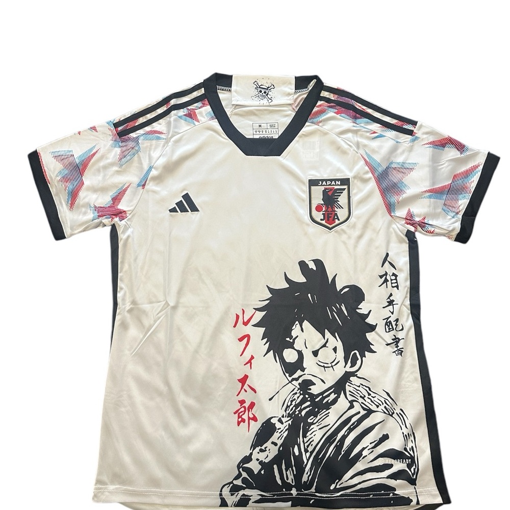 Japan special one piece kit. Monkey D luffy king of pirates soccer jersey. - Picture 2 of 3